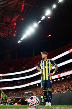 Sebastian Szymanski, Eusebio Kupası maçında SL Benfica ve Fenerbahçe SK (Maciej Rogowski) arasında görüldü.)