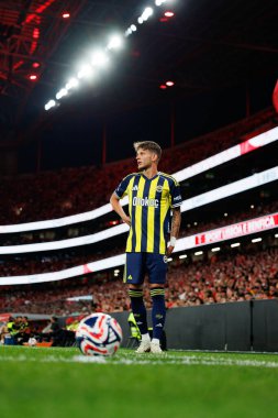 Sebastian Szymanski, Eusebio Kupası maçında SL Benfica ve Fenerbahçe SK (Maciej Rogowski) arasında görüldü.)
