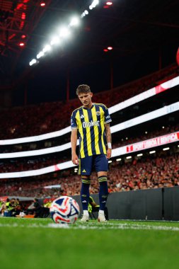 Sebastian Szymanski, Eusebio Kupası maçında SL Benfica ve Fenerbahçe SK (Maciej Rogowski) arasında görüldü.)