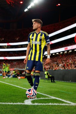 Sebastian Szymanski, Eusebio Kupası maçında SL Benfica ve Fenerbahçe SK (Maciej Rogowski) arasında görüldü.)