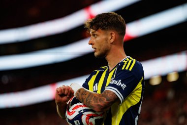 Sebastian Szymanski, Eusebio Kupası maçında SL Benfica ve Fenerbahçe SK (Maciej Rogowski) arasında görüldü.)
