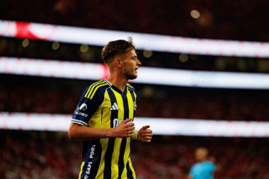 Sebastian Szymanski, Eusebio Kupası maçında SL Benfica ve Fenerbahçe SK (Maciej Rogowski) arasında görüldü.)