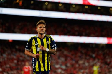 Sebastian Szymanski, Eusebio Kupası maçında SL Benfica ve Fenerbahçe SK (Maciej Rogowski) arasında görüldü.)