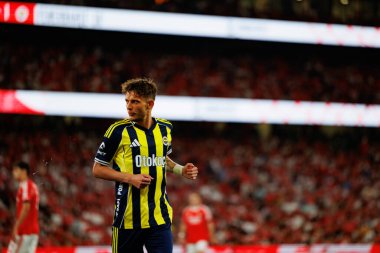Sebastian Szymanski, Eusebio Kupası maçında SL Benfica ve Fenerbahçe SK (Maciej Rogowski) arasında görüldü.)