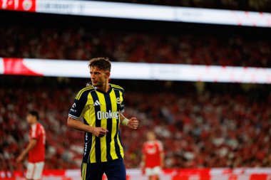 Sebastian Szymanski, Eusebio Kupası maçında SL Benfica ve Fenerbahçe SK (Maciej Rogowski) arasında görüldü.)