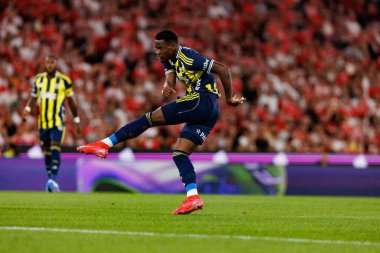 Jhon Duran, SL Benfica ve Fenerbahçe SK (Maciej Rogowski) arasında oynanan Eusebio Cup maçı sırasında görüldü.)