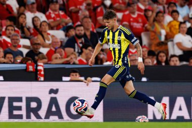 Sebastian Szymanski, Eusebio Kupası maçında SL Benfica ve Fenerbahçe SK (Maciej Rogowski) arasında görüldü.)