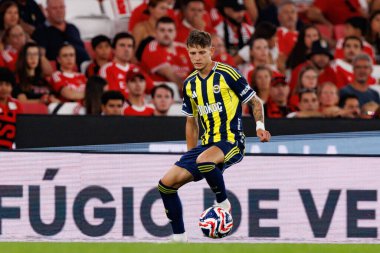 Sebastian Szymanski, Eusebio Kupası maçında SL Benfica ve Fenerbahçe SK (Maciej Rogowski) arasında görüldü.)