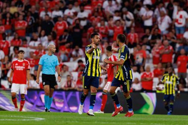 Irfan Can Kahveci, SL Benfica ile Fenerbahçe SK (Maciej Rogowski) arasında oynanan Eusebio Cup maçında görüldü.)
