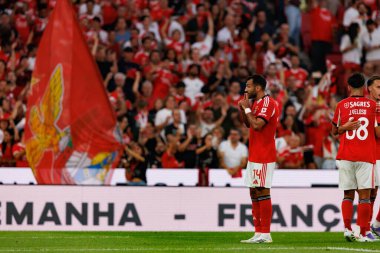 Vangelis Pavlidis, SL Benfica ve Fenerbahçe SK (Maciej Rogowski) arasında oynanan Eusebio Cup maçında gol üstüne gol atarken görüldü)