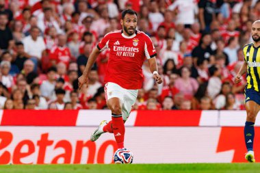 Vangelis Pavlidis, SL Benfica ve Fenerbahçe SK (Maciej Rogowski) arasında oynanan Eusebio Cup maçında görüldü.)