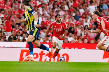 Vangelis Pavlidis, SL Benfica ve Fenerbahçe SK (Maciej Rogowski) arasında oynanan Eusebio Cup maçında görüldü.)