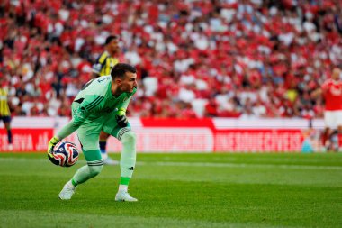 Dominik Livakoviç, SL Benfica ile Fenerbahçe SK (Maciej Rogowski) arasında oynanan Eusebio Cup maçında görüldü.)