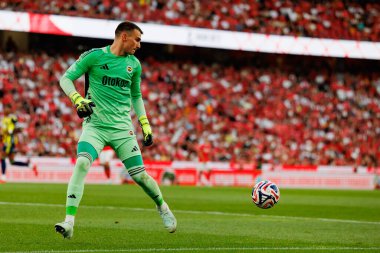 Dominik Livakoviç, SL Benfica ile Fenerbahçe SK (Maciej Rogowski) arasında oynanan Eusebio Cup maçında görüldü.)