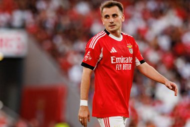 Kerem Akturkoglu, SL Benfica ile Fenerbahçe SK (Maciej Rogowski) arasında oynanan Eusebio Kupası maçında görüldü.)