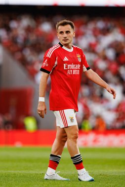 Kerem Akturkoglu, SL Benfica ile Fenerbahçe SK (Maciej Rogowski) arasında oynanan Eusebio Kupası maçında görüldü.)