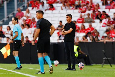 Bruno Lage, SL Benfica ve Fenerbahçe SK (Maciej Rogowski) arasında oynanan Eusebio Kupası maçında görüldü)