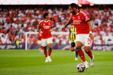 Vangelis Pavlidis, SL Benfica ve Fenerbahçe SK (Maciej Rogowski) arasında oynanan Eusebio Cup maçında görüldü.)