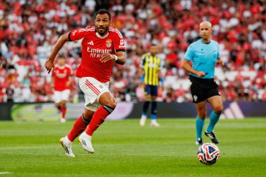 Vangelis Pavlidis, SL Benfica ve Fenerbahçe SK (Maciej Rogowski) arasında oynanan Eusebio Cup maçında görüldü.)