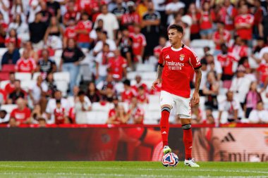 Enzo Barrenechea, SL Benfica ve Fenerbahçe SK (Maciej Rogowski) arasında oynanan Eusebio Cup maçında görüldü.)