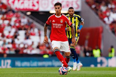 Enzo Barrenechea, SL Benfica ve Fenerbahçe SK (Maciej Rogowski) arasında oynanan Eusebio Cup maçında görüldü.)
