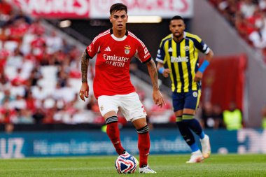 Enzo Barrenechea, SL Benfica ve Fenerbahçe SK (Maciej Rogowski) arasında oynanan Eusebio Cup maçında görüldü.)