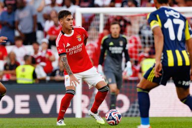 Enzo Barrenechea, SL Benfica ve Fenerbahçe SK (Maciej Rogowski) arasında oynanan Eusebio Cup maçında görüldü.)