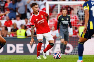 Enzo Barrenechea, SL Benfica ve Fenerbahçe SK (Maciej Rogowski) arasında oynanan Eusebio Cup maçında görüldü.)