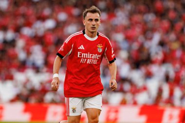 Kerem Akturkoglu, SL Benfica ile Fenerbahçe SK (Maciej Rogowski) arasında oynanan Eusebio Kupası maçında görüldü.)