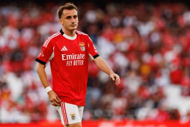 Kerem Akturkoglu, SL Benfica ile Fenerbahçe SK (Maciej Rogowski) arasında oynanan Eusebio Kupası maçında görüldü.)