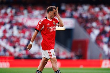 Kerem Akturkoglu, SL Benfica ile Fenerbahçe SK (Maciej Rogowski) arasında oynanan Eusebio Kupası maçında görüldü.)