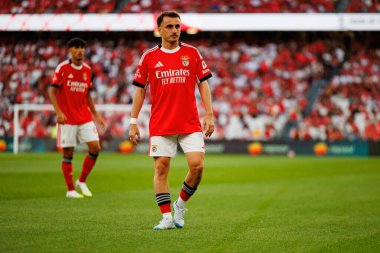 Kerem Akturkoglu, SL Benfica ile Fenerbahçe SK (Maciej Rogowski) arasında oynanan Eusebio Kupası maçında görüldü.)