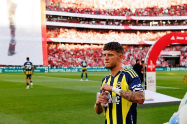 Sebastian Szymanski, Eusebio Kupası maçında SL Benfica ve Fenerbahçe SK (Maciej Rogowski) arasında görüldü.)
