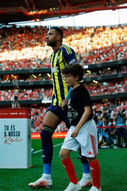 Youssef En-Nesyri Eusebio Kupası maçında SL Benfica ve Fenerbahçe SK (Maciej Rogowski)