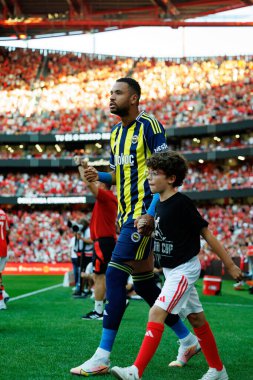 Youssef En-Nesyri Eusebio Kupası maçında SL Benfica ve Fenerbahçe SK (Maciej Rogowski)