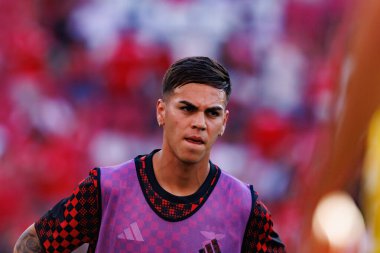 Enzo Barrenechea, SL Benfica ve Fenerbahçe SK (Maciej Rogowski) arasında oynanan Eusebio Cup maçında görüldü.)