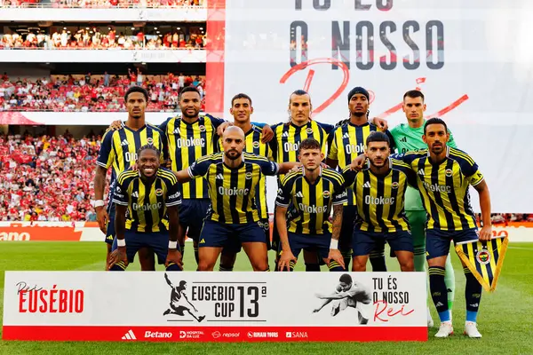 Fenerbahçe takımı Eusebio Kupası maçında SL Benfica ve Fenerbahçe SK (Maciej Rogowski)