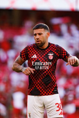 Nicolas Otamendi, SL Benfica ile Fenerbahçe SK (Maciej Rogowski) arasında oynanan Eusebio Cup maçında görüldü.)