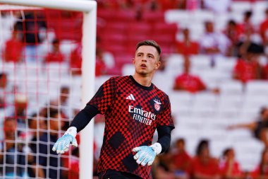 Anatoliy Trubin, SL Benfica ve Fenerbahçe SK (Maciej Rogowski) arasında oynanan Eusebio Kupası maçında görüldü.)