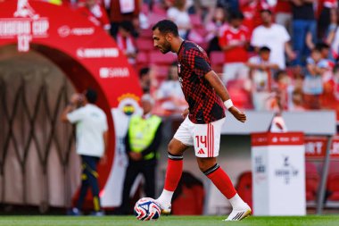 Vangelis Pavlidis, SL Benfica ve Fenerbahçe SK (Maciej Rogowski) arasında oynanan Eusebio Cup maçında görüldü.)