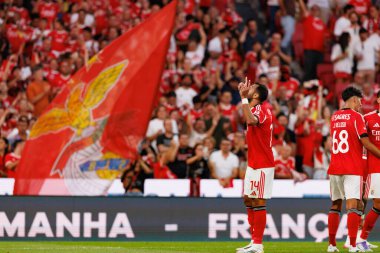 Vangelis Pavlidis, SL Benfica ve Fenerbahçe SK (Maciej Rogowski) arasında oynanan Eusebio Cup maçında gol üstüne gol atarken görüldü)