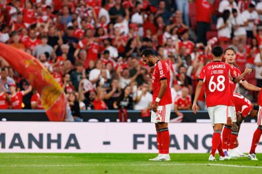 Vangelis Pavlidis, SL Benfica ve Fenerbahçe SK (Maciej Rogowski) arasında oynanan Eusebio Cup maçında gol üstüne gol atarken görüldü)