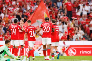 Benfica oyuncuları Eusebio Kupası maçında SL Benfica ve Fenerbahçe SK (Maciej Rogowski)