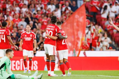 Benfica oyuncuları Eusebio Kupası maçında SL Benfica ve Fenerbahçe SK (Maciej Rogowski)