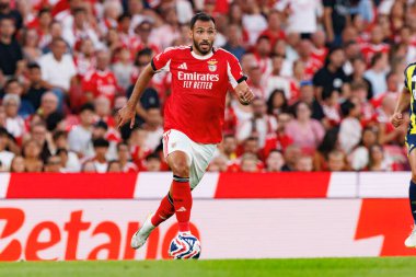 Vangelis Pavlidis, SL Benfica ve Fenerbahçe SK (Maciej Rogowski) arasında oynanan Eusebio Cup maçında görüldü.)