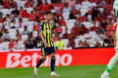 Sebastian Szymanski, Eusebio Kupası maçında SL Benfica ve Fenerbahçe SK (Maciej Rogowski) arasında görüldü.)