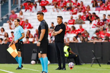 Bruno Lage, SL Benfica ve Fenerbahçe SK (Maciej Rogowski) arasında oynanan Eusebio Kupası maçında görüldü)