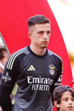 Anatoliy Trubin, SL Benfica ve Fenerbahçe SK (Maciej Rogowski) arasında oynanan Eusebio Kupası maçında görüldü.)