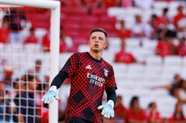 Anatoliy Trubin, SL Benfica ve Fenerbahçe SK (Maciej Rogowski) arasında oynanan Eusebio Kupası maçında görüldü.)