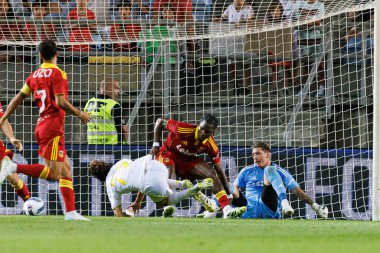 Her iki takımın oyuncuları Al-Nassr Futbol Kulübü ve Rio Ave FC (Maciej Rogowski)